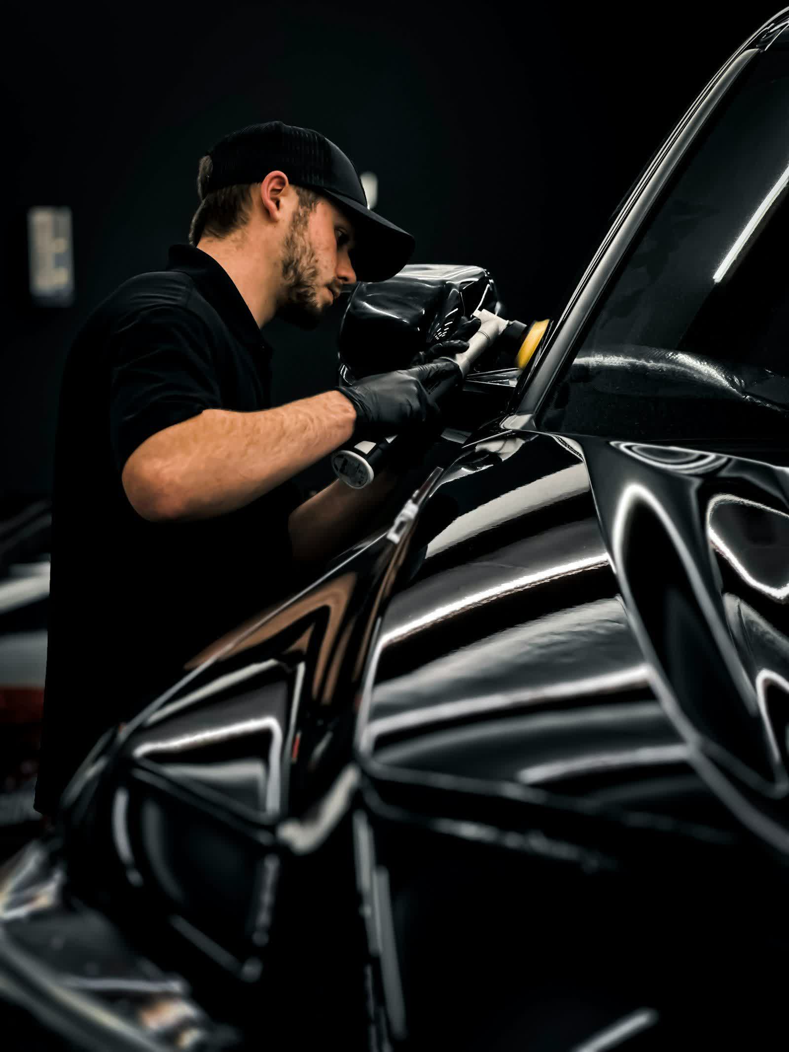 A panel read under inspection lighting before work starts